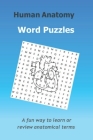 Word Search Puzzles Human Anatomy Cover Image