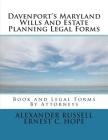 Davenport's Maryland Wills And Estate Planning Legal Forms Cover Image