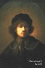 Rembrandt Schrift: Zelfportret (Onzeker) - Ideaal Voor School, Studie, Recepten of Wachtwoorden - Stijlvol Notitieboek Voor Aantekeningen By Studio Landro Cover Image