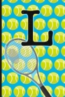 L: Tennis Monogram Initial Notebook for boys Letter L - 6