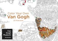 Color Your Own Van Gogh 20 Postcards: A Coloring Book By Van Gogh Museum Amsterdam Cover Image