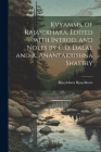 Kvyamms, of Rajasekhara. Edited with introd. and notes by C.D. Dalal and R. Anantakrishna Shastry By Rjaçekhara Rjaçekhara Cover Image