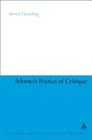 Adorno's Poetics of Critique (Continuum Studies in Continental Philosophy #85) By Steven Helmling Cover Image