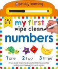 Priddy Learning: My First Wipe Clean Numbers By Roger Priddy Cover Image