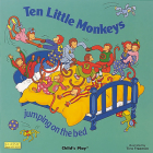 Ten Little Monkeys: Jumping on the Bed (Classic Books with Holes Soft Cover) By Tina Freeman (Illustrator) Cover Image