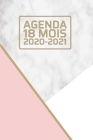 Agenda 18 Mois 2020-2021: Élégant marbre rose et or - Parfait pour les affaires - Janvier 2020 - juin 2021 - Planificateur - Calendrier quotidie Cover Image