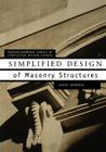 Simplified Design of Masonry Structures By James E. Ambrose, Ambrose Cover Image