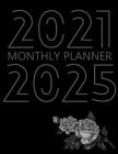2021-2025 Monthly Planner: 60 Month Agenda for Women, Monthly Organizer Book for Activities and Appointments, 5 Year Calendar Notebook, White Pap Cover Image