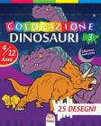 colorazione dinosauri 3 - Edizione notturna: Libro da colorare per bambini da 4 a 12 anni - 25 disegni - Volume 3 Cover Image