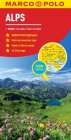 Alps Marco Polo Map (Marco Polo Maps) By Marco Polo Travel Publishing Cover Image