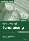 The Law of Fundraising: 2021 Cumulative Supplement Cover Image