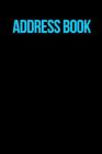 Address Book: Glossy And Soft Cover, Large Print, Font, 6