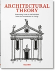 Architectural Theory. Pioneering Texts on Architecture from the Renaissance to Today By Taschen (Editor) Cover Image