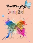 butterfly coloring book: best coloring book for kids Cover Image