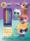 Disney SuperKitties: SuperKitties, Go! (Color & Activity with Crayons) Cover Image
