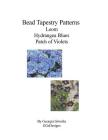 Bead Tapestry Patterns loom Hydrangea Blues Patch of Violets Cover Image