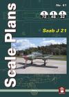 SAAB J 21 (Scale Plans #41) By Dariusz Karnas Cover Image