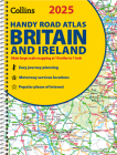 2025 Collins Handy Road Atlas Britain and Ireland: A5 Spiral By Collins Cover Image