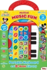 Disney Junior Mickey Mouse Clubhouse: My First Music Fun Portable Keyboard and 8-Book Library Sound Book Set: Portable Keyboard and 8-Book Library By Kathy Broderick, The Disney Storybook Art Team (Illustrator), Pam Turlow (Narrated by) Cover Image