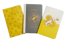 Harry Potter: Hufflepuff Constellation Sewn Pocket Notebook Collection (Harry Potter: Constellation) By Insight Editions Cover Image