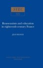 Rousseauism and education in eighteenth-century France (Oxford University Studies in the Enlightenment) Cover Image