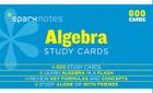 Algebra Sparknotes Study Cards Cover Image