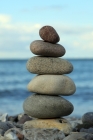 Notebook: The Art of Balancing Stones By M. Reilly Cover Image