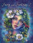 Fairy and Fantasy 2 Grayscale Coloring Book By Christine Karron (Illustrator), Christine Karron Cover Image