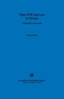 Open EDI And Law In Europe: A Regulatory Framework (Studies in Social Policy #3) By Andreas Mitrakas Cover Image