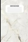 Composition Notebook: Abstract Marble (Rock) Pattern (100 Pages, College Ruled) Cover Image