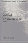 Logical Investigations Volume 1 (International Library of Philosophy) Cover Image