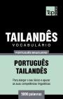 Vocabulário Português Brasileiro-Tailandês - 5000 palavras Cover Image