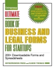 Ultimate Book of Business and Legal Forms for Startups: 200+ Downloadable Forms and Spreadsheets Cover Image