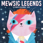 Mewsic Legends 2023 Wall Calendar By Angie Rozelaar (Created by) Cover Image