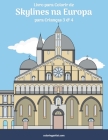 Livro para Colorir de Skylines na Europa para Crianças 3 & 4 Cover Image