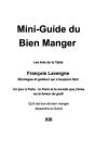 Mini-Guide du Bien Manger: XIII By François Lavergne Cover Image