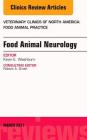 Food Animal Neurology, an Issue of Veterinary Clinics of North America: Food Animal Practice: Volume 33-1 (Clinics: Veterinary Medicine #33) Cover Image