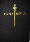 KJV Sword Bible, Large Print, Black Bonded Leather, Thumb Index: (Red Letter, 1611 Version) By Whitaker House Cover Image