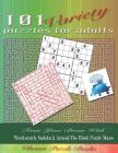 101 Variety Puzzles for Adults: Word Search, Sudoku & Around the Block Puzzle Mazes By Vibrant Puzzle Books Cover Image
