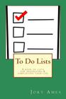To Do Lists: A book of lists for organizing & simplifying your life By Jory Ames Cover Image
