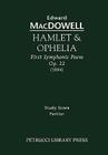 Hamlet & Ophelia, Op.22: Study score By Edward MacDowell Cover Image