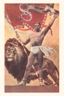 Vintage Journal Strongman with Falcon and Lion By Found Image Press (Producer) Cover Image