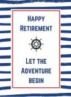 Retirement book to sign (Hardcover): Happy Retirement Guest Book, thank you book to sign, leaving work book to sign, Guestbook for retirement, message Cover Image