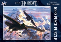 The Hobbit 1000 Piece Jigsaw Puzzle: The Art of Ted Nasmith: Bilbo and the Eagles By Ted Nasmith (Artist) Cover Image