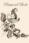 Password Book: Vector illustration of mehndi ornament traditional indian style ornamental floral. Elements for henna tattoo stickers Cover Image