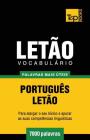 Vocabulário Português-Letão - 7000 palavras mais úteis Cover Image