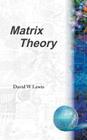 Matrix Theory Cover Image