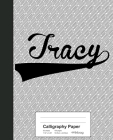 Calligraphy Paper: TRACY Notebook By Weezag Cover Image