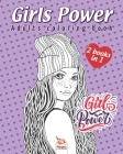 Girls power - 2 books in 1: Coloring book for adults (Mandalas) - Anti stress - 50 coloring illustrations. By Dar Beni Mezghana (Editor), Dar Beni Mezghana Cover Image