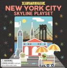 My Little Cities: New York City Skyline Playset: (Travel Books for Toddlers, City Board Books) By Jennifer Adams, Greg Pizzoli (Illustrator) Cover Image